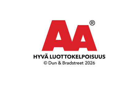 Hyvä luottokelpoisuus AA